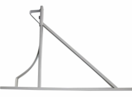 Superkraft Závěs pro horizontální výměník, plech, 2mm práškově lakovaný - 2 ks. Univerzální podpěra kotle (SET)