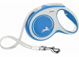 Flexi ilní automatické vodítko New Comfort M s páskou 5 m modré
