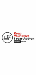 Lenovo Keep Your Drive Add On - Prodloužená dohoda o službách (pro notebooky) - 1 rok - pro K14 Gen 1; ThinkBook 14 G5 IRL; 14 G6 ABP; 16 G6 ABP; ThinkCentre neo 30a 22