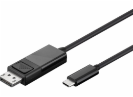 MicroConnect Kabel USB USB-C - DisplayPort 2m černý (USB3.1CDPB2)