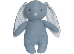 Teddykompaniet Plyšový králíček Elina, modrý 20 cm