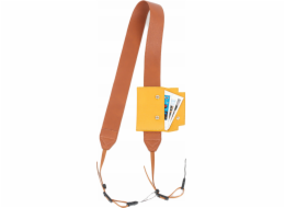 LoveInstant Popruh na krk + pouzdro pro Fuji Instax Mini 12 40 11 8 9 99 Evo / hnědý