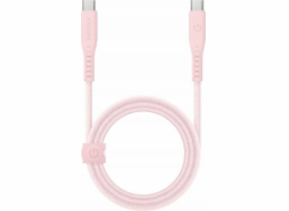 Energea USB kabel USB-C - USB-C 1,5 m růžový