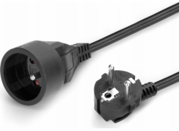 Montis Prodlužovací kabel zástrčka-zásuvka 15m černý MT117B-15 MONTIS