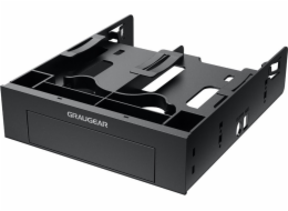 Graugear GRAUGEAR Einbaurahmen pro 2x 2,5 a 3,5 HDD/SSD za 5,25