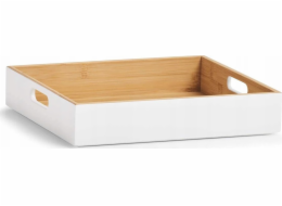 Zeller Úložný box z bambusu 30 x 27 x 6 cm