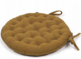 TODAY Kulatý secesní polštář na židli bavlna, O 40 cm