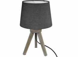 Atmosphera Stolní lampa MINI GRIS Stolní lampa, dřevěné nohy, 30 cm