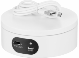 Freepower Otočný talíř 360° FreePower 12x4,5 cm bílý bez nastavení rychlosti otáčení