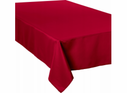 Atmosphera Ubrus odolný proti skvrnám, obdélníkový ubrus, elegantní ubrus do obývacího pokoje - červený, 300 x 150 cm