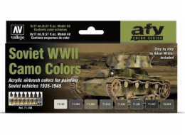 Vallejo Vallejo: AFV - Sovětské kamuflážní barvy z druhé světové války 8x17