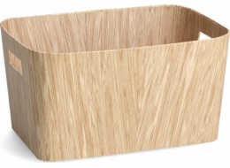 Zeller Pevná kartonová krabice WOOD, 34 x 24,5 x 18 cm