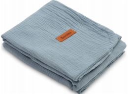 Sensillo Deka z mušelínu a džínů 75x100