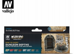 Vallejo Vallejo: Wizkids - Hloubky jeskyně 8x8 ml