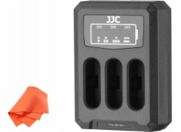 JJC Nabíječka fotoaparátů JJC DCH-NPBX1T Tříkanálová nabíječka pro baterie NP-BX1