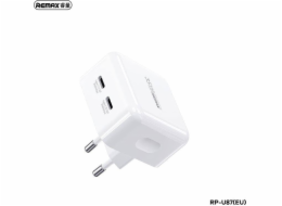 Remax Nabíječka ŁAD SIEC FIYEO SERIES 35W RP-U87 2xUSB-C PD QC BÍLÁ