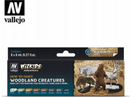 Vallejo Vallejo: Wizkids - Lesní stvoření 8x8 ml