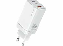 Usams Nabíječka USAMS CC180 65W PD QC USB A+C+C