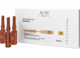 Apis Apis Depiq Pro System depigmentační ampule s 1% arbutinem a 2% rozjasňujícím komplexem 10x3ml