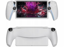 JYS Silikonový kryt s držákem pro Sony PlayStation Portal / PS Portal / PS Portal / bílý / P5183