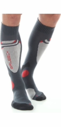 Brubeck Unisex ponožky Biker's Rideout velikost M 39-41 (BMB001/U)