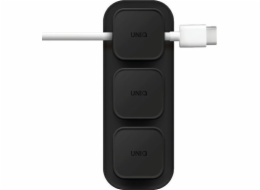Uniq Stojan UNIQ Pod Mag magnetický organizér kabelů + základna tmavě šedá/uhlově tmavě šedá