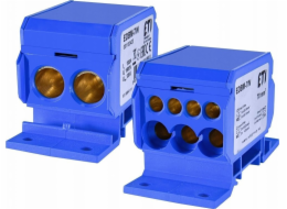 Etipo Rozvodný blok 192A (2x4-70mm2/3x2,5-25mm2+4x2,5-16mm2) EDBM-7/N ETI Polam 1102423 modrý