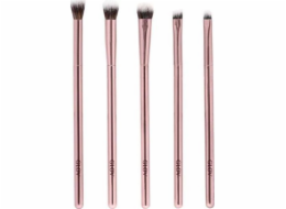 Glov Štětce na oční make-up Eye Brushes růžové 5 ks