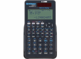 Donau Calculator Vědecká kalkulačka TECH, přírodní. deska, 417 funkcí, 150x85x19 mm, grafit