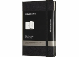 Moleskine MOLESKINE PRO Portfolio P (9x14 cm), 6 kapes, černé