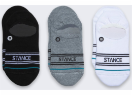 Stance Ponožky Basic No Show, 3 páry, vícebarevné