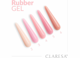 Claresa CLARESA Rubber Gel Gel na navrhování a prodlužování nehtů 06 - 45 g