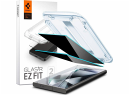 Spigen Tvrzené sklo SPIGEN GLASS.TR „EZ FIT“ 2 kusy pro Galaxy S24 Ultra Privacy