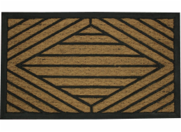 Douceur d`Interieur Rohožka pro interiérový design Obdélníková rohožka s kokosovým vláknem LOZYS, 45 x 75 cm