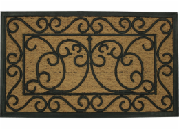 Douceur d`Interieur Interiérový design Obdélníková rohožka s kokosovým vláknem MARQUIS, 45 x 75 cm