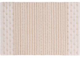 Douceur d`Interieur Interiérový design Béžový boho koberec ARTEMIS, 60 x 90 cm
