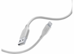 Cellular Line Kabel USB Lightning - USB-A 1,2 m šedý (USBDATASOFTMFID)