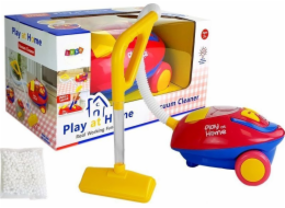 Lean Sport Velký vysavač červeno-žlutý, na baterie, světla, zvuky