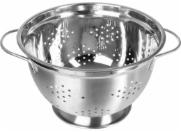5five Cedník z nerezové oceli, praktický kuchyňský pomocník, průměr 25 cm, 2 pohodlné rukojeti