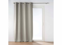 Douceur d`Interieur Zatemňovací závěs do interiéru ČERNÁ s očky, 135 x 240 cm