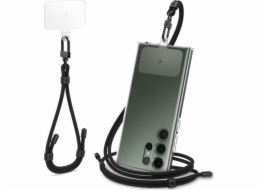 Spigen Spigen Universal Strap Set Crossbody & Wrist - Poutko na telefon na rameno + zápěstí (černé)