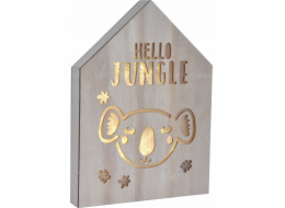 Douceur d`Interieur Dekorace interiérového designu s LED podsvícením, 20 x 27,5 cm, Koala