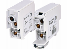 Etipo Rozvodný blok ETI Polam 001102428 100A (4x2,5-25mm2-4x2,5-25mm2) šedý EDBJ-4x25-4x25