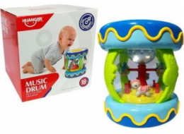 Lean Sport Carousel Drum Zvířecí zvuky modré (4572)