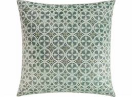 Douceur d`Interieur Sametový povlak na polštář JOAN, potisk art deco, 60 x 60 cm, interiérový design