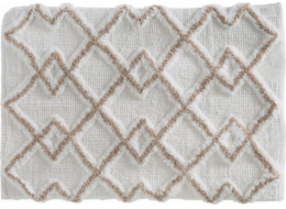 5five Koupelnová předložka ETHNIC, 50 x 75 cm, béžový vzor