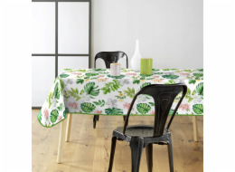 Douceur d`Interieur Ubrus s rostlinným vzorem BALEARES, 140 x 240 cm, plast