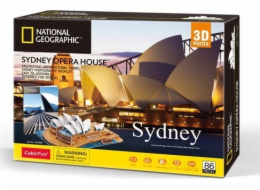 Cubic Fun KUBICKÁ ZÁBAVNÁ HÁDANKA 3D NATIONAL GEOGRAPHIC SYDNEY