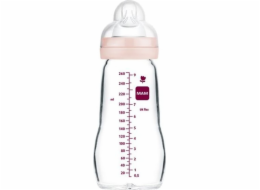 MAM Skleněná lahev 260ml pro dívku