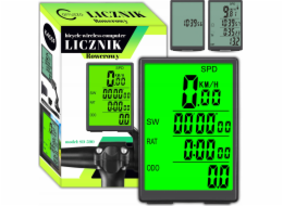 Carruzzo Bezdrátový LCD profesionální počítač kol K455F
